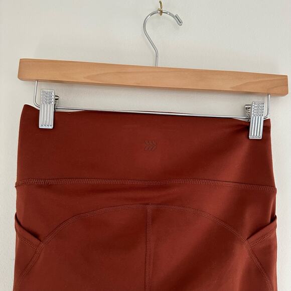 All In Motion High Waist Activewear Leggings Red XS - Picture 5 of 8